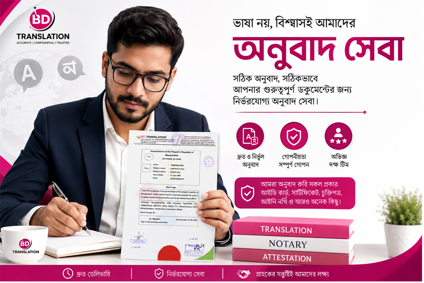 Certified Translator Bangladesh 