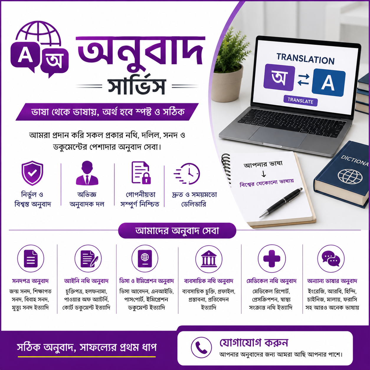 Translation and Notary Service in Dhaka Bangladesh
